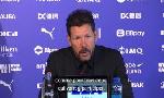 Revoir Simeone : « la saison n'est pas terminée » : du 03 Mai