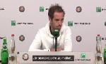 Revoir Gasquet : « pas eu le temps de penser à ma dernière ici » : du 23 Mai