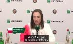 Revoir Iga swiatek évoque les ajustements réalisés avant roland-garros : du 23 Mai