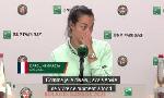 Revoir L'émotion de caroline garcia après son dernier roland-garros : du 26 Mai