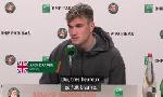 Revoir «gagner mon premier match ici, c'est formidable» : du 28 Mai