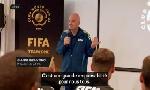 Revoir Infantino s'adresse aux arbitres avant la compétition : du 13 Juin