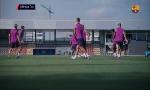 Revoir Le barça de retour à l'entraînement après deux jours de repos : du 07 Aout