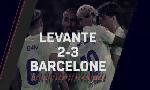 Revoir Les stats de la folle remontada du barça face à levante : du 24 Aout