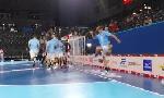 Revoir Les joueurs de montpellier à l'échauffement avant le trophée des champions : du 30 Aout