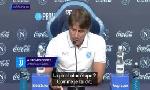 Revoir Conte demande de la patience avant de défier la fiorentina : du 12 Septembre