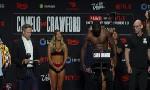 Revoir La pesée de crawford et canelo en vidéo :  du 13 Septembre