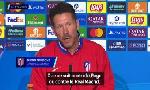 Revoir Simeone salue la force de caractère de son équipe : du 30 Septembre