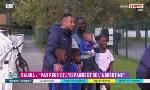 Revoir Kylian mbappé avec le groupe lors de l'entraînement des bleus : du 08 Octobre