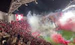 Revoir Le derby de tel-aviv annulé avant le coup d'envoi, des policiers blessés par des fumigènes et des projectiles du 19 Octobre