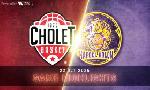 Revoir Cholet s'incline face à l'hapoël holon du 22 Octobre