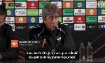 Revoir Manuel pellegrini (betis) satisfait du parcours actuel de son équipe en ligue europa du 24 Octobre