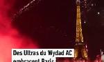 Revoir Des ultras du wydad embrasent paris pour fter leurs 20 ans du 08 Novembre