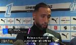 Revoir Medhi benatia (olympique de marseille) commente l'arrive de federico balzaretti du 08 Novembre