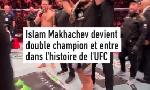 Revoir Islam makhachev crase jack della maddalena et entre dans l'histoire de l'ufc en devenant double champion du 16 Novembre