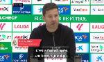 Revoir Xabi alonso retient que son quipe n'a pas baiss les bras du 24 Novembre