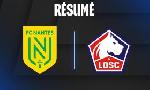 Revoir Le rsum en vido du match nantes ? lille du 26 Novembre