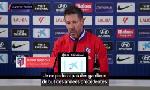 Revoir Simeone satisfait de l?interim de musso durant l?absence d?oblak du 28 Novembre