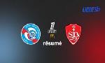 Revoir Le rsum en vido du match strasbourg ? brest du 01 Dcembre
