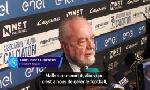 Revoir De laurentiis rclame une rvolution du football italien du 02 Dcembre