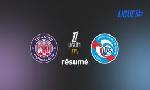 Revoir Le rsum vido du match toulouse - strasbourg du 07 Dcembre