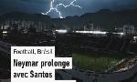 Revoir Neymar prolonge avec le santos fc jusqu'� fin 2026 du 01 Janvier