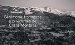 Revoir C�r�monie hommage aux victimes de crans-montana du 07 Janvier