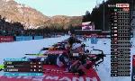 Revoir Le replay du relais dames de ruhpolding du 14 Janvier