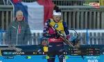 Revoir Jeanmonnot devanc�e par h. oeberg dans le sprint de ruhpolding du 16 Janvier