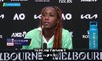 Revoir Gauff souhaite continuer la ��bataille�� pour les prize money du 16 Janvier