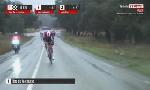Revoir Mathieu kockelmann remporte la 2e �tape de l'�toile de bess�ges d'un cheveu au sprint devant dylan groenewegen du 05 F�vrier