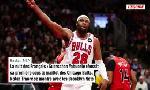 Revoir Guerschon yabusele r�ussit sa premi�re sous le maillot des chicago bulls, nolan traor� se montre du 06 F�vrier