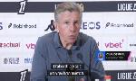 Revoir Claude puel (nice) regrette le manque de r�alisme de ses joueurs contre monaco du 08 F�vrier