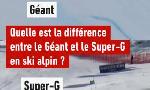 Revoir Connaissez-vous la diff�rence entre le g�ant et le super-g ? du 10 F�vrier