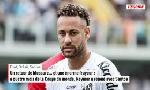 Revoir � quatre mois de la coupe du monde, neymar a rejou� avec santos du 16 F�vrier
