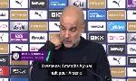 Revoir Pep guardiola accuse le coup apr�s le nul de manchester city face � nottingham du 05 Mars
