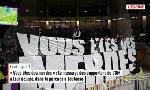 Revoir Le message des supporters de l'om � leur �quipe, dans le parcage � toulouse du 07 Mars