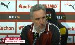 Revoir Beno�t tavenot d�sempar� apr�s la d�faite de metz, dernier de ligue 1, � lens du 08 Mars