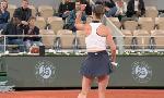 Revoir 1/4 de finale (f) : revers, coup droit, vol�e, svitolina �tale sa panoplie face � kostyuk du 02 Juin