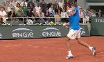 Revoir 1/4 de finale (h) : loin d'�tre impressionn�, jodar breake zverev au terme de ce rally du 02 Juin