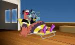 Revoir Oggy et les cafards du 01 Juillet