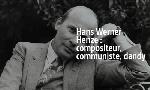 Revoir Hans werner henze : compositeur, communiste, dandy du 08 Aout